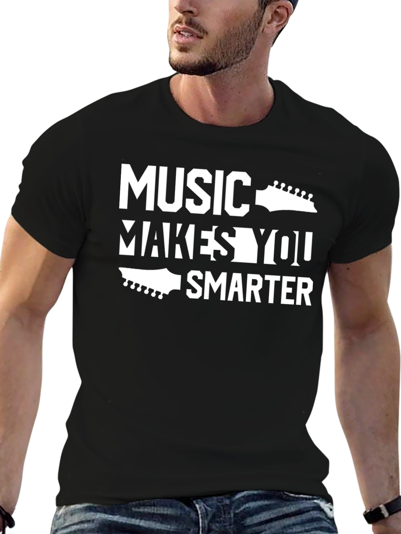 Music Makes You Smarter Graphic T-Shirt