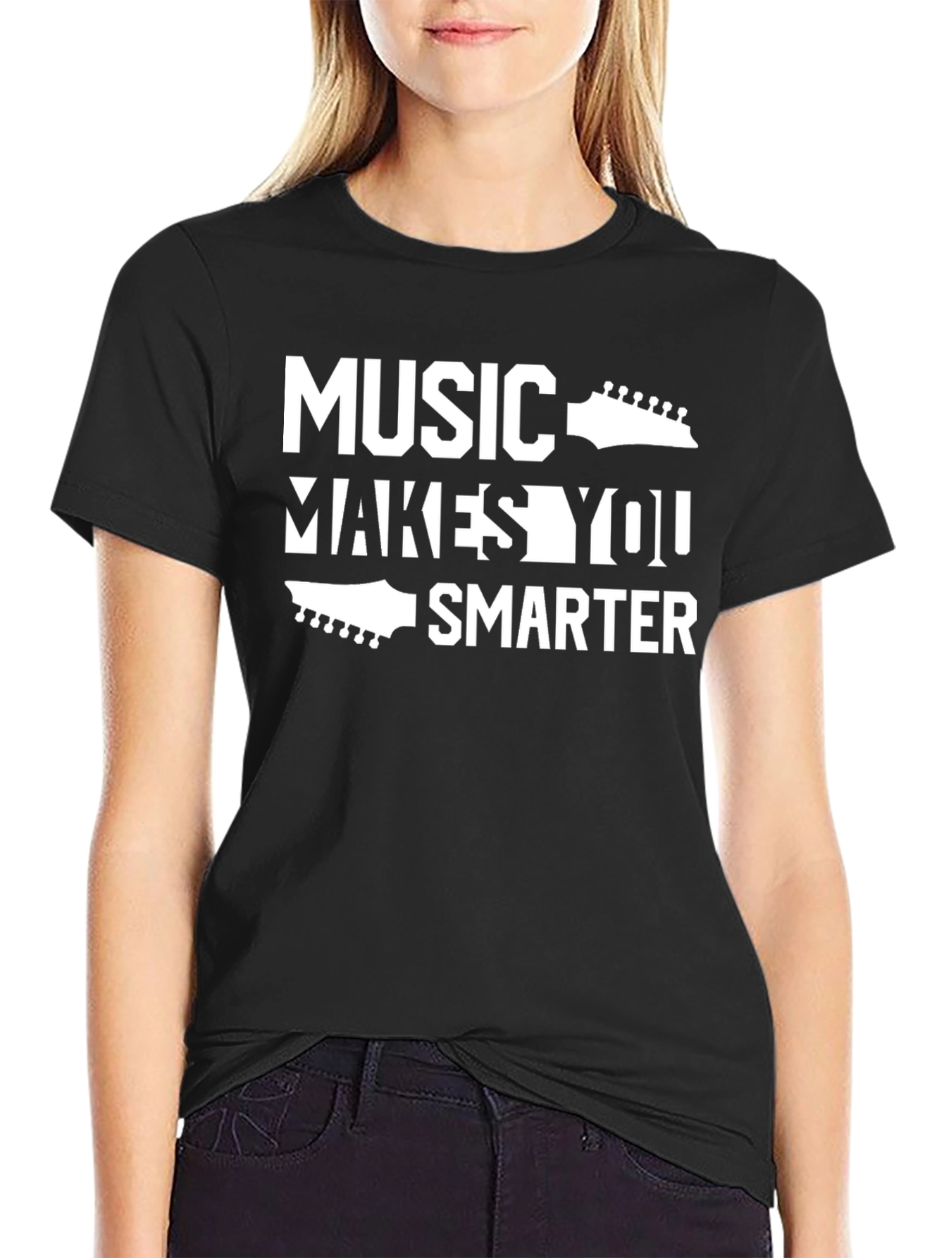 Music Makes You Smarter Graphic T-Shirt
