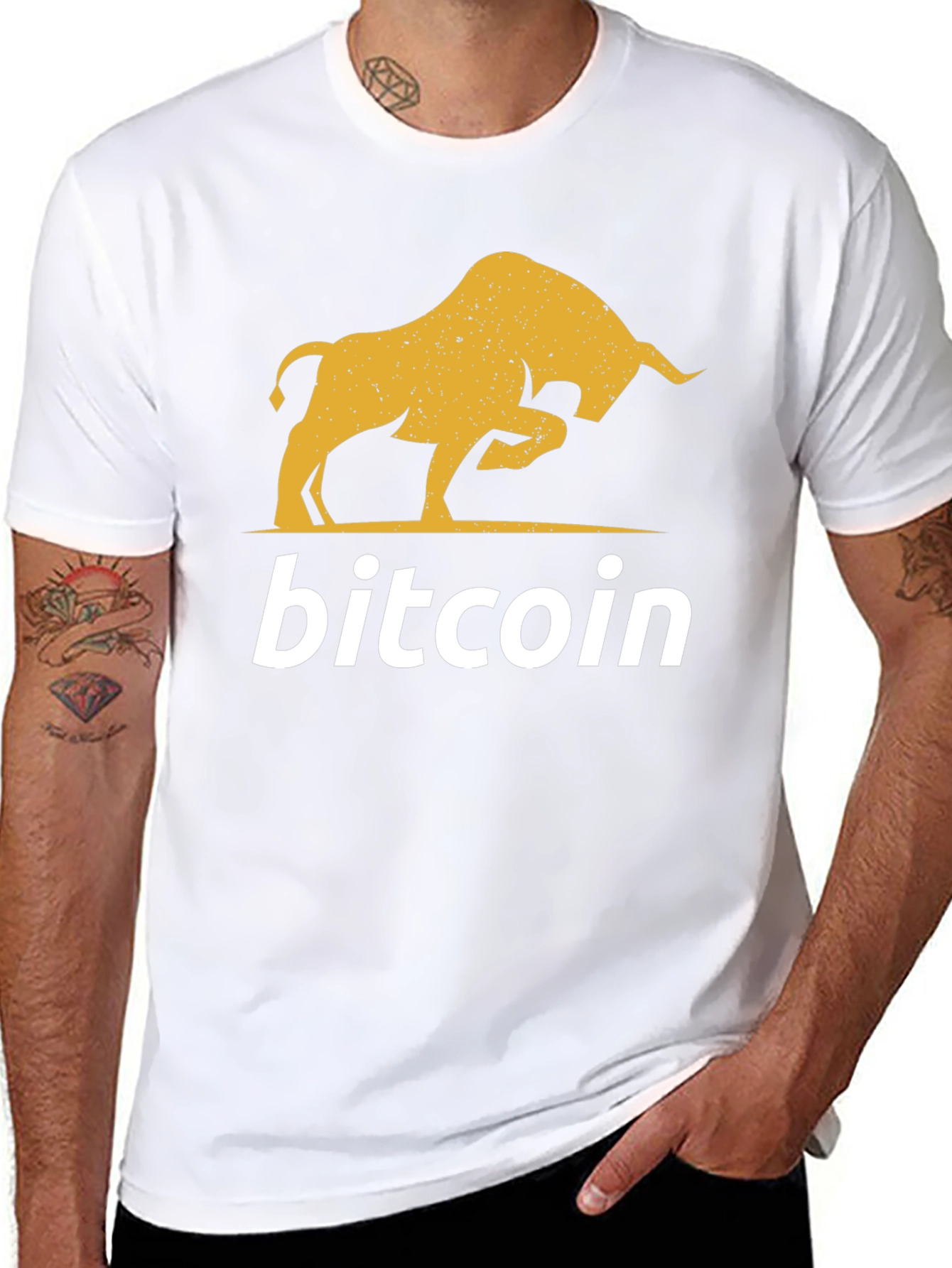 Bitcoin Bull T-Shirt - Crypto Currency Tee