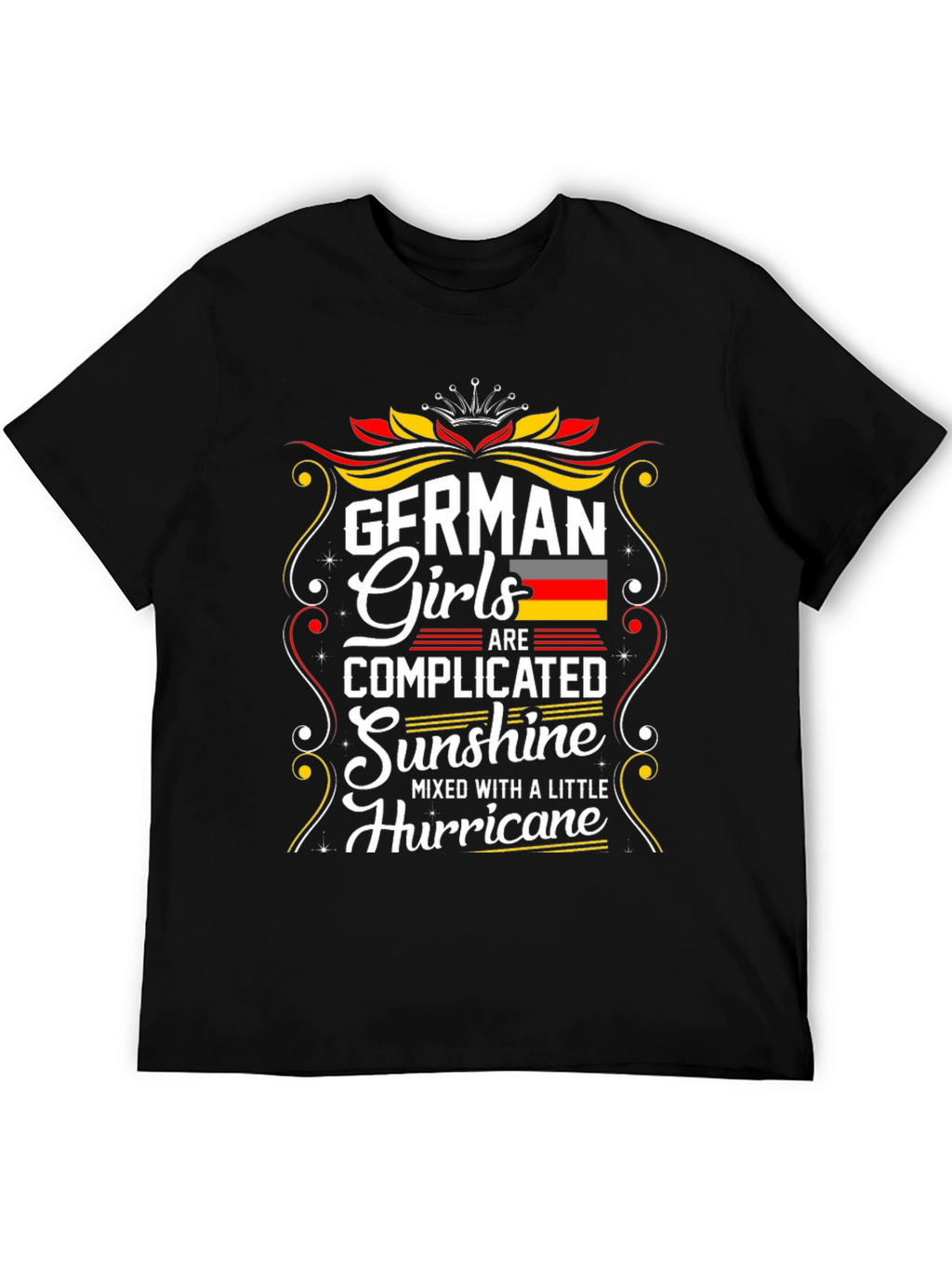 German Girls Sunshine Hurricane Graphic Tee