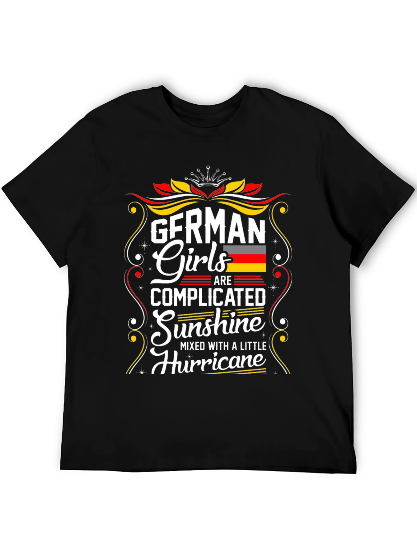 German Girls Sunshine Hurricane Graphic Tee