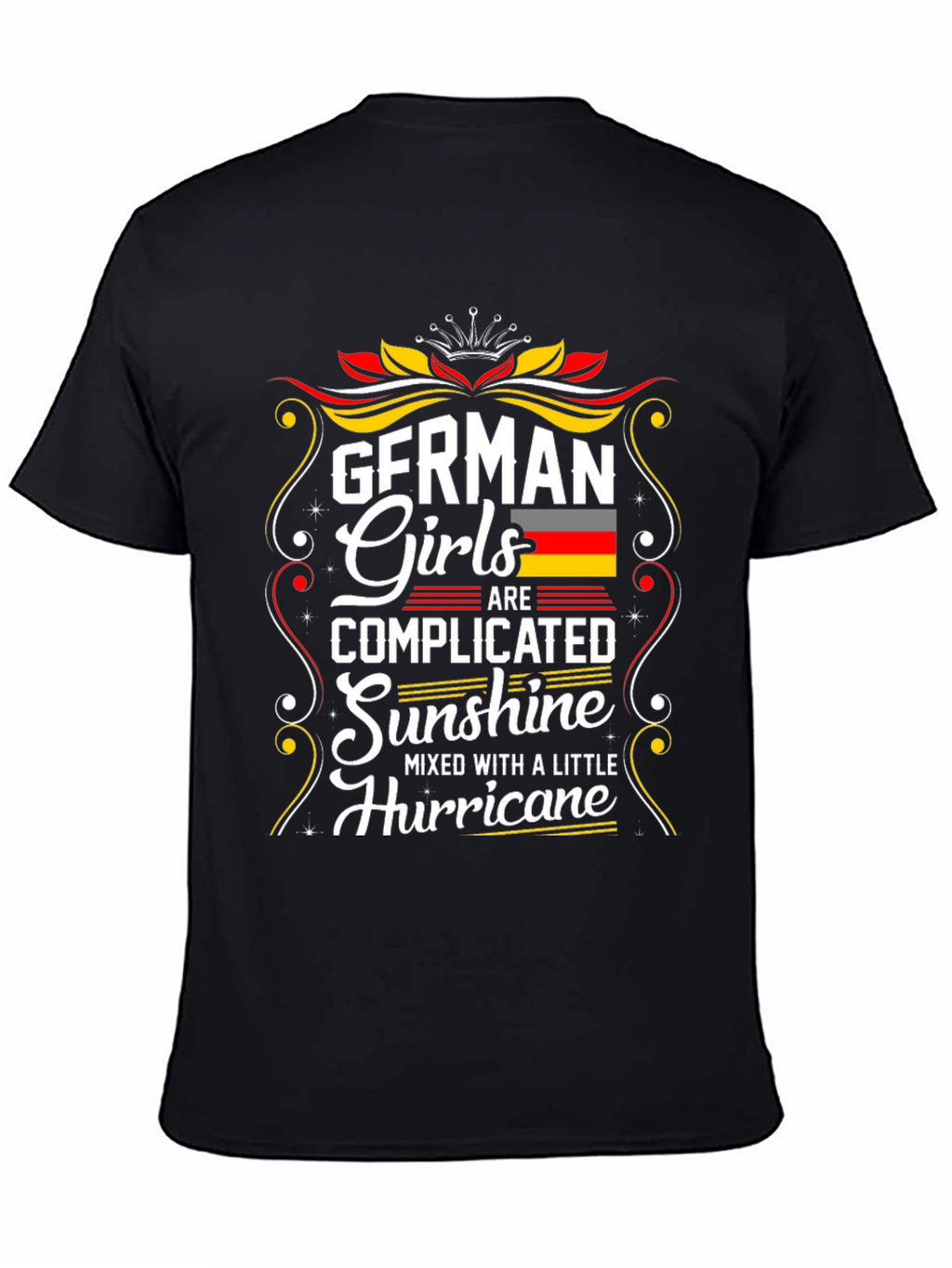 German Girls Sunshine Hurricane Graphic Tee