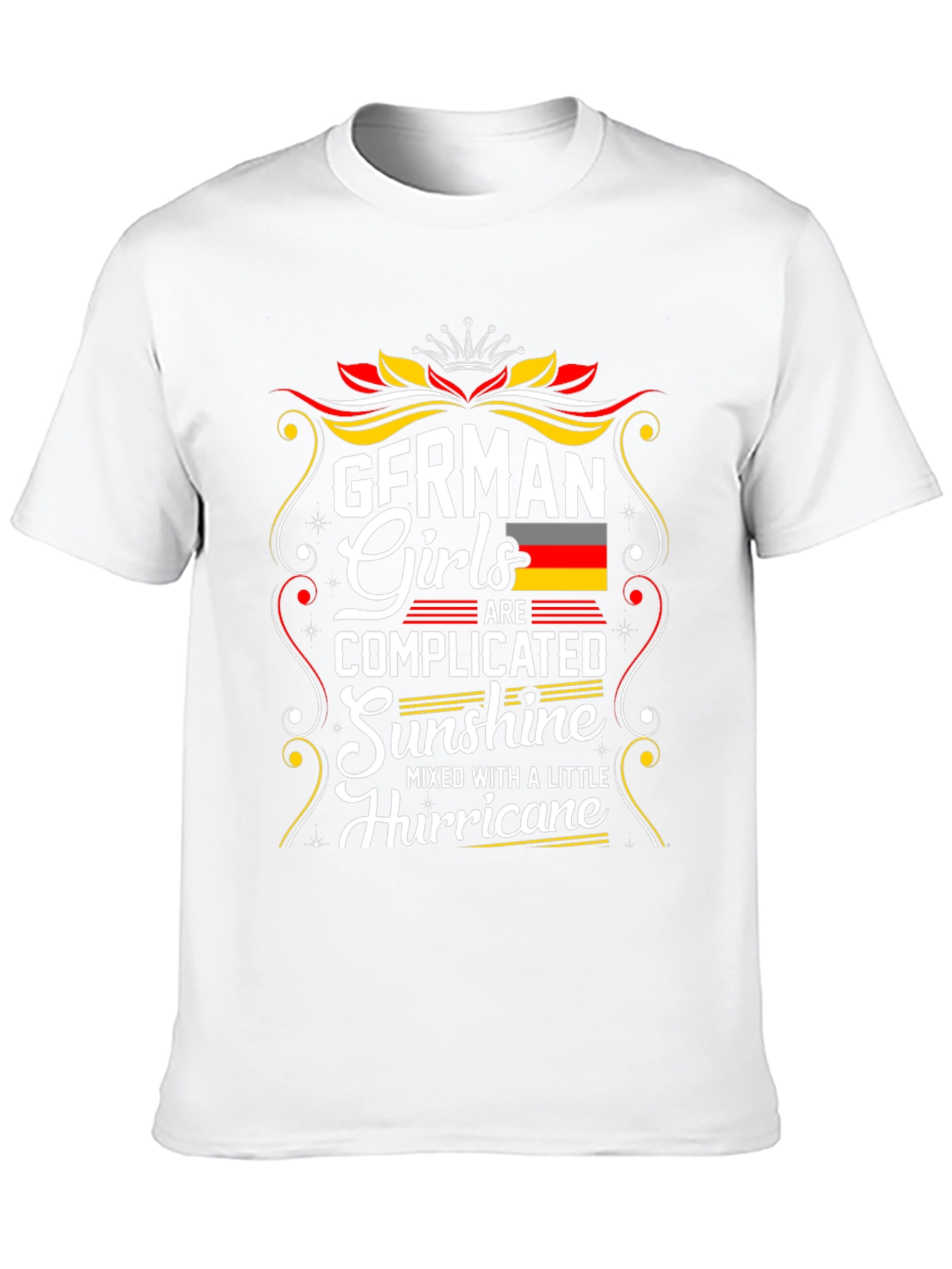 German Girls Sunshine Hurricane Graphic Tee