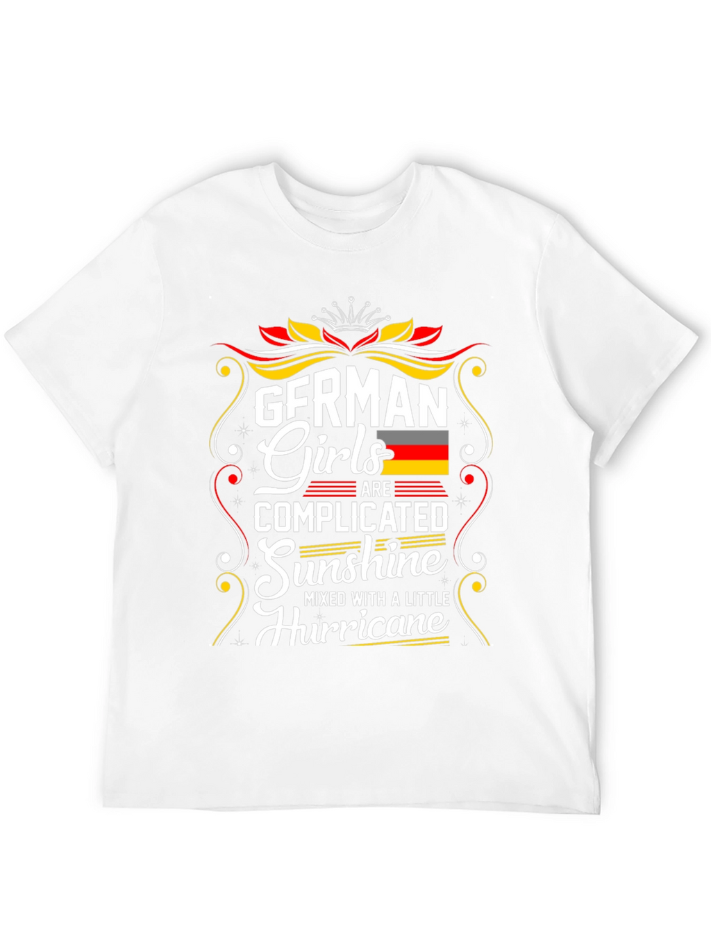 German Girls Sunshine Hurricane Graphic Tee