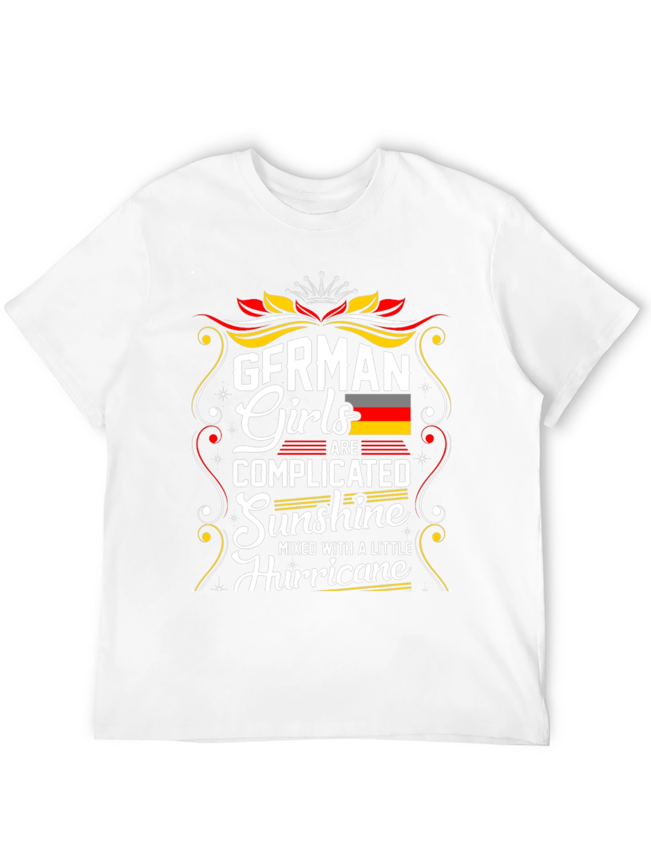German Girls Sunshine Hurricane Graphic Tee