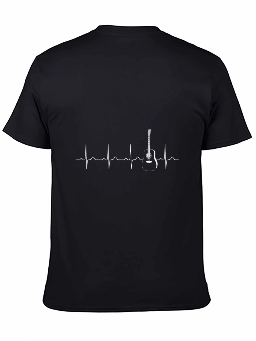 Guitar Heartbeat T-Shirt - Musicians Pulse