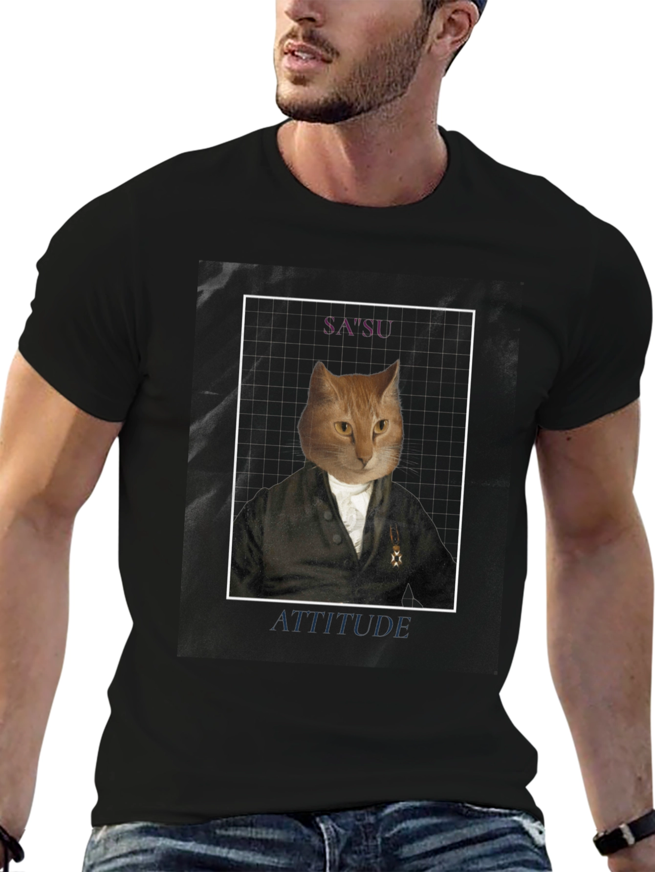 Satsu Attitude Cat T-Shirt