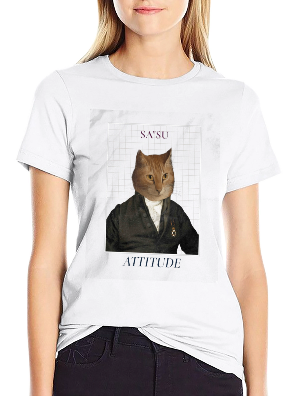 Satsu Attitude Cat T-Shirt