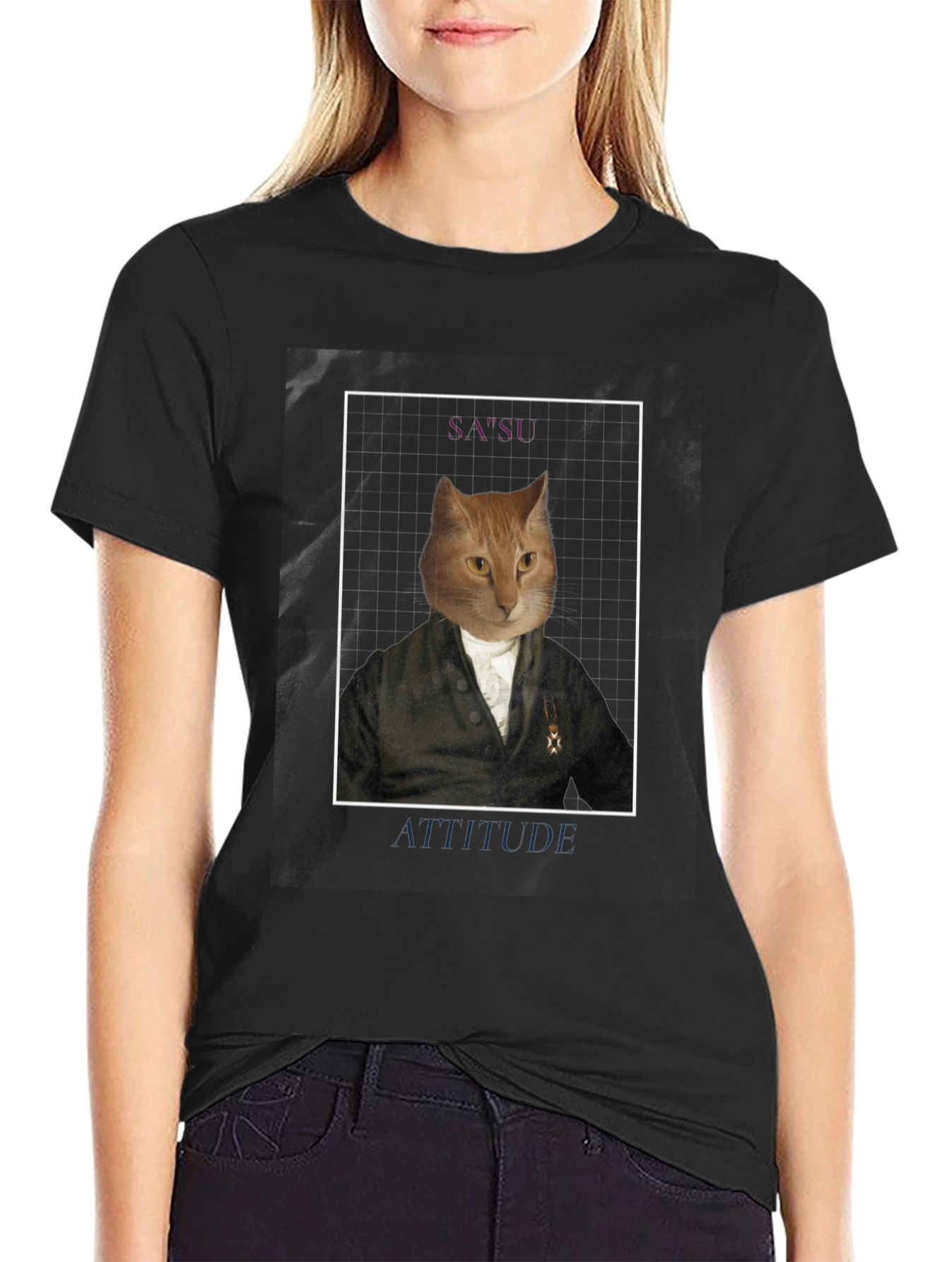 Satsu Attitude Cat T-Shirt