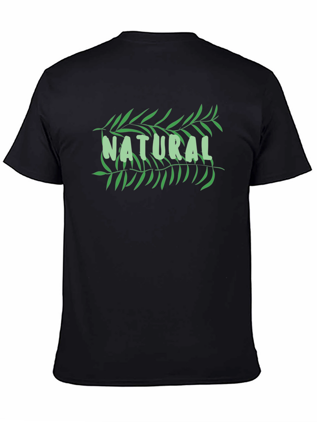 Natural Graphic T-Shirt - Soft Cotton Blend