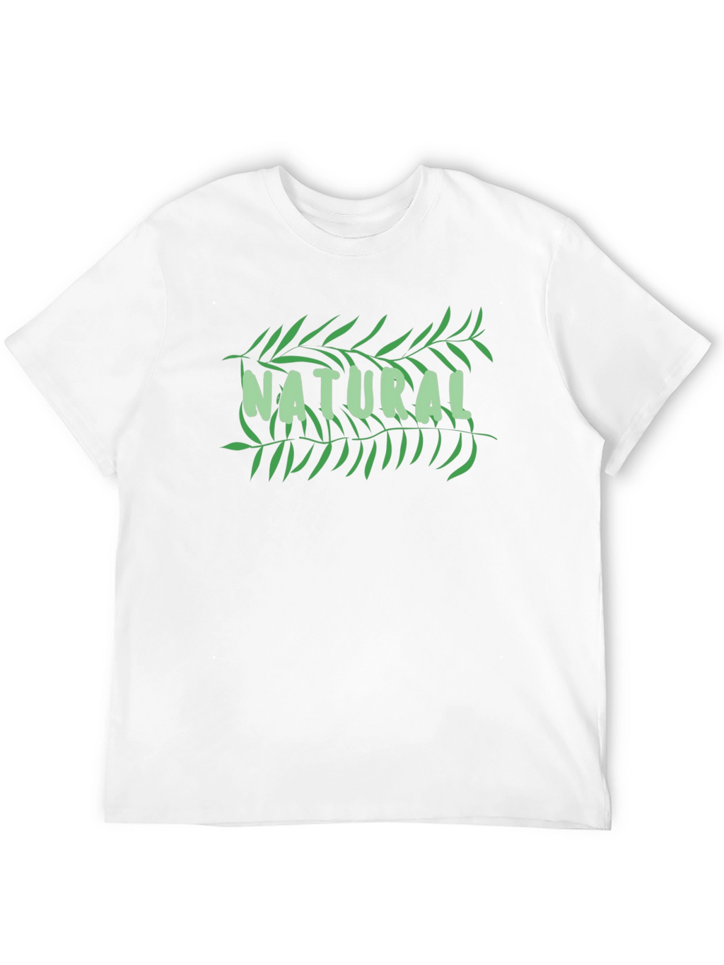 Natural Graphic T-Shirt - Soft Cotton Blend