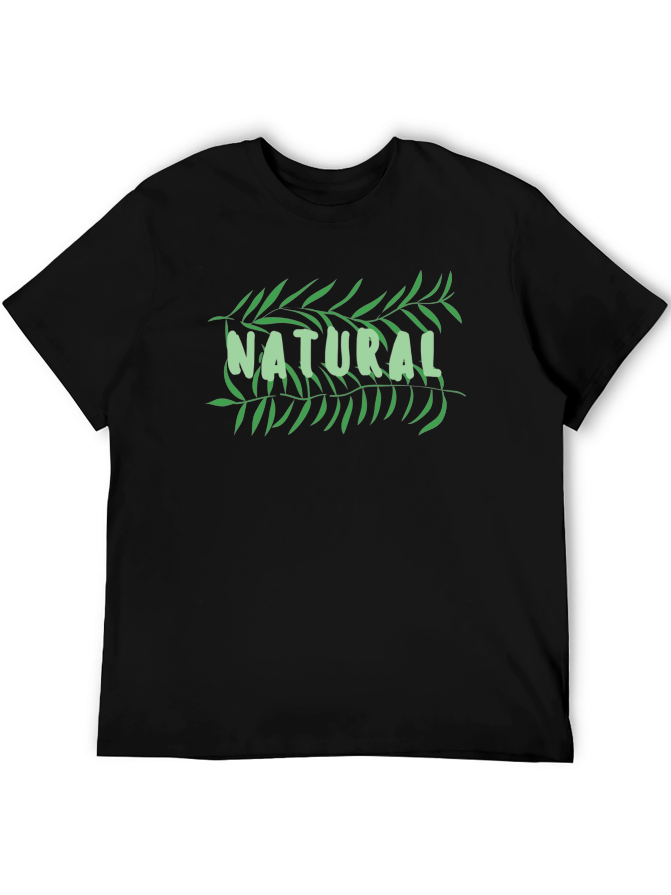 Natural Graphic T-Shirt - Soft Cotton Blend