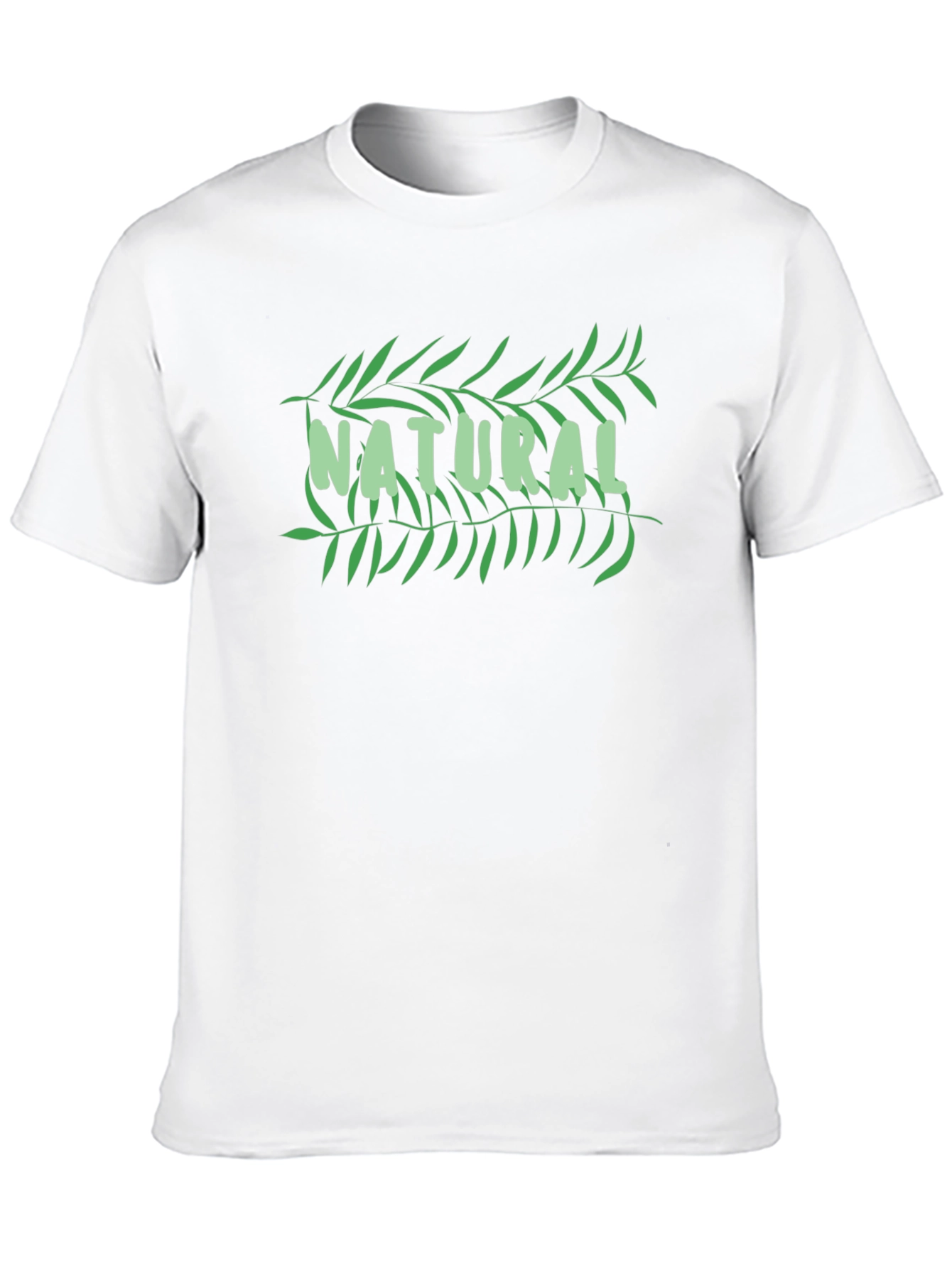 Natural Graphic T-Shirt - Soft Cotton Blend