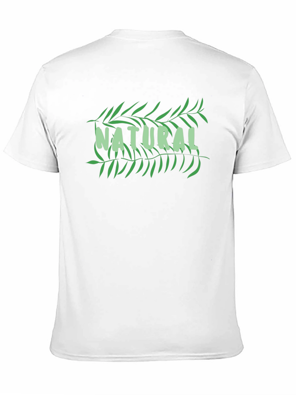Natural Graphic T-Shirt - Soft Cotton Blend