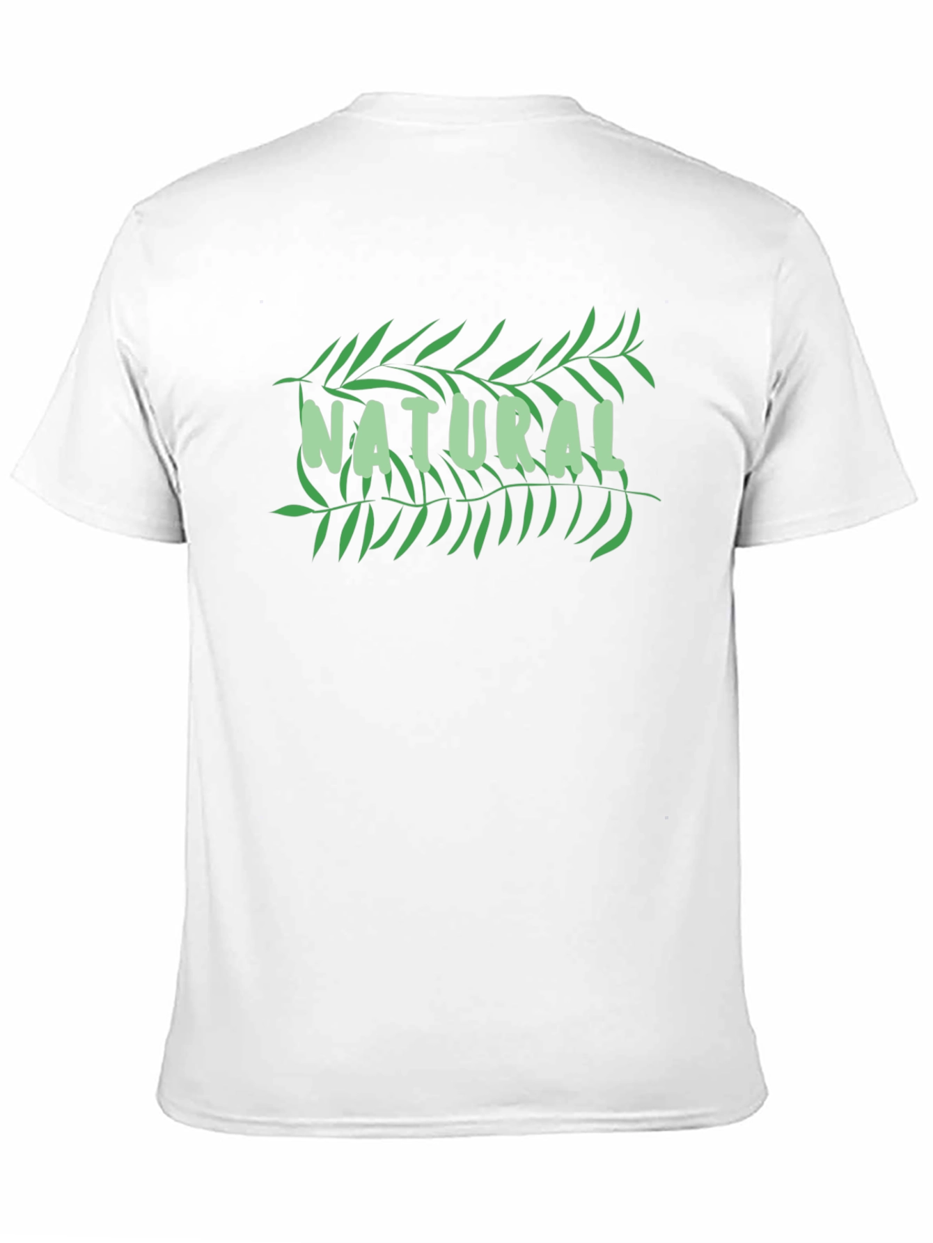 Natural Graphic T-Shirt - Soft Cotton Blend