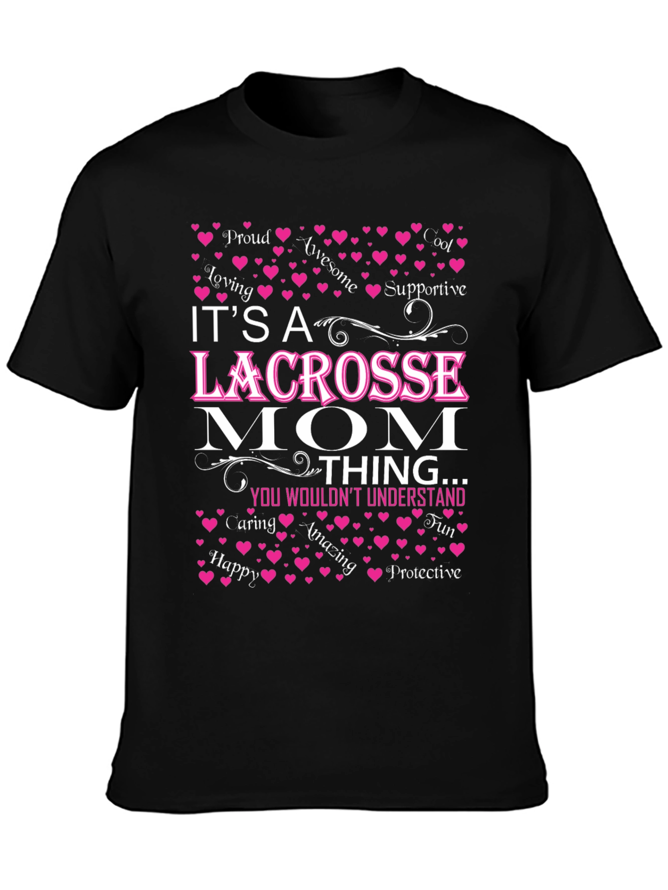 Lacrosse Mom T-Shirt - Unique Gift