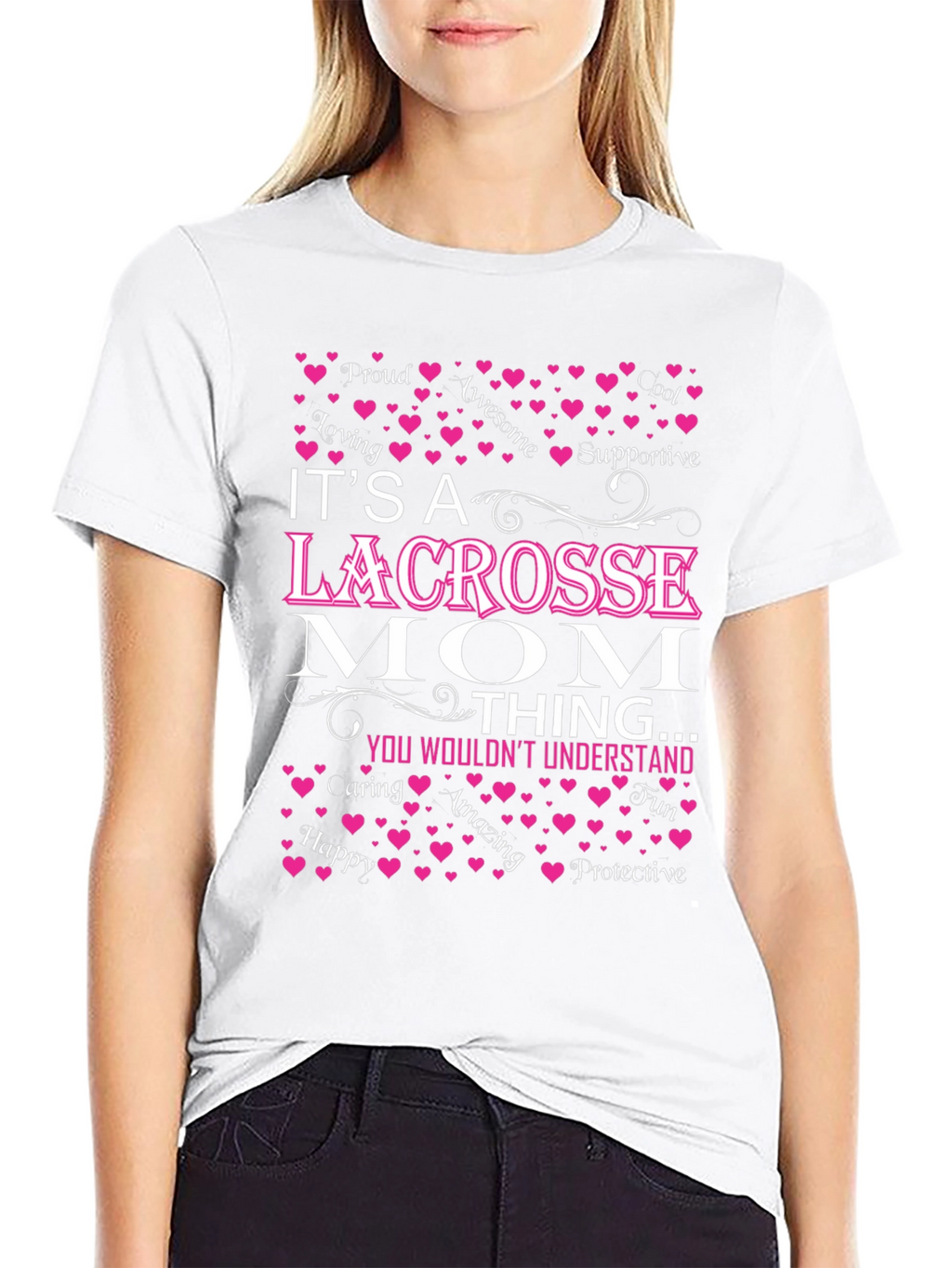 Lacrosse Mom T-Shirt - Unique Gift
