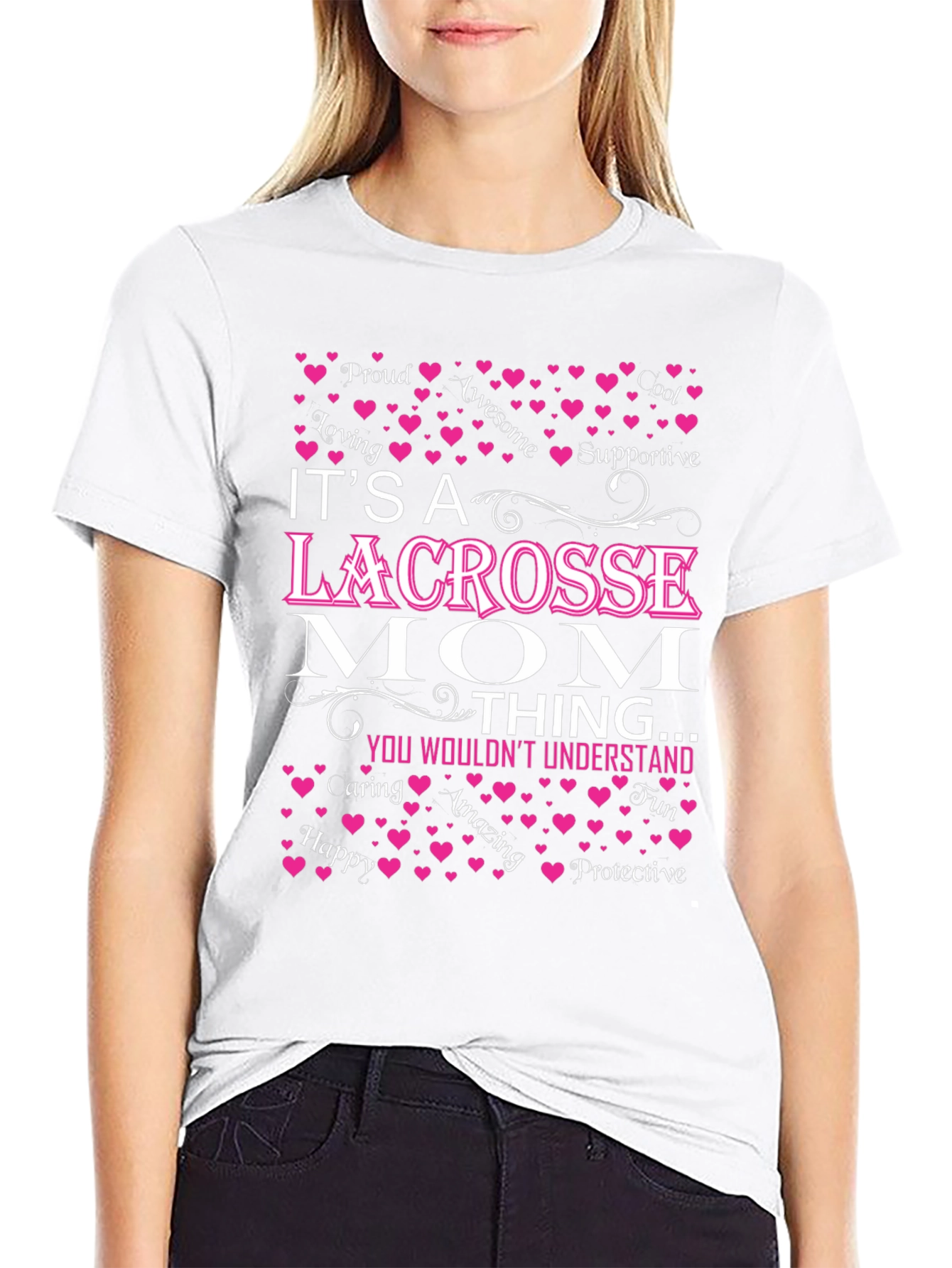 Lacrosse Mom T-Shirt - Unique Gift