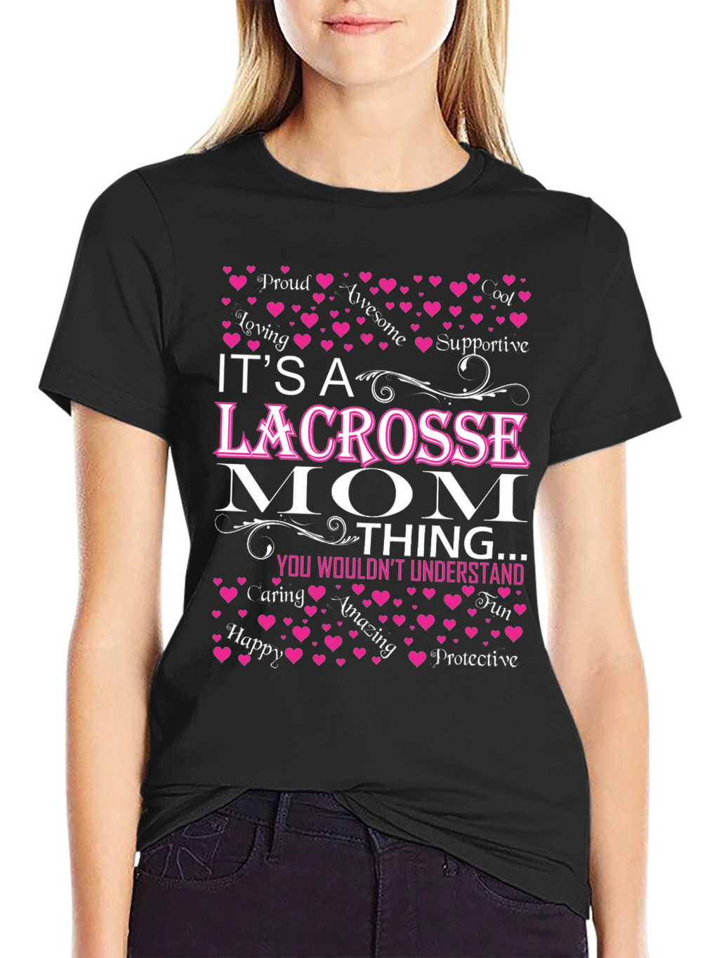 Lacrosse Mom T-Shirt - Unique Gift