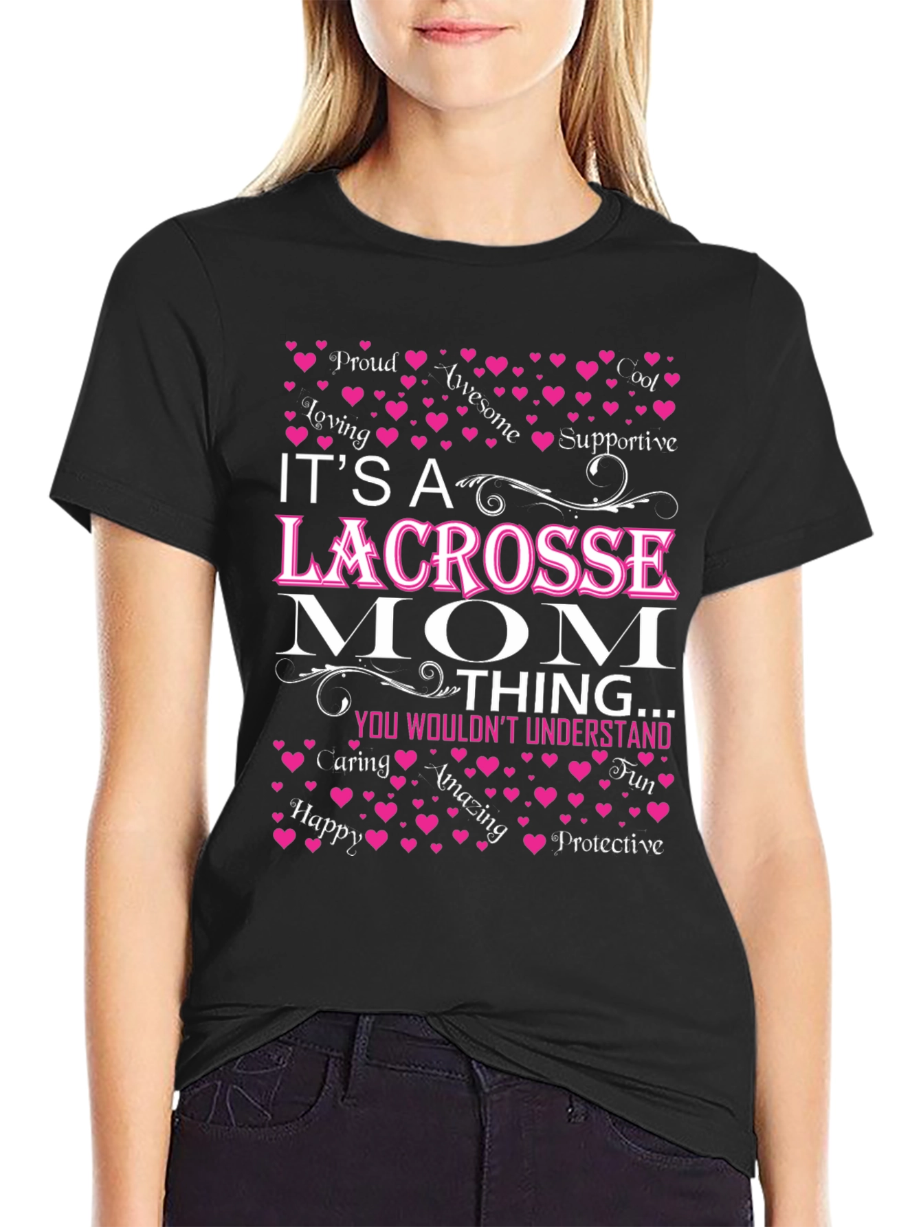 Lacrosse Mom T-Shirt - Unique Gift