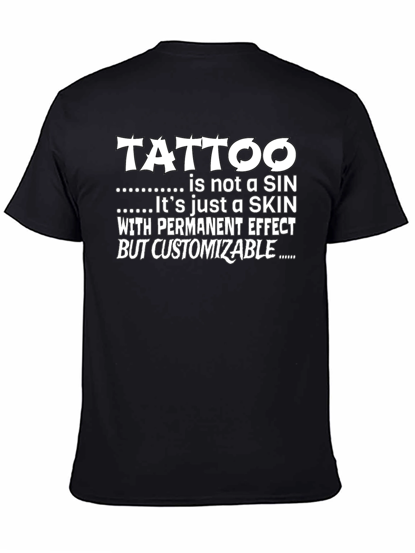 Tattoo is Not a Sin Graphic T-Shirt