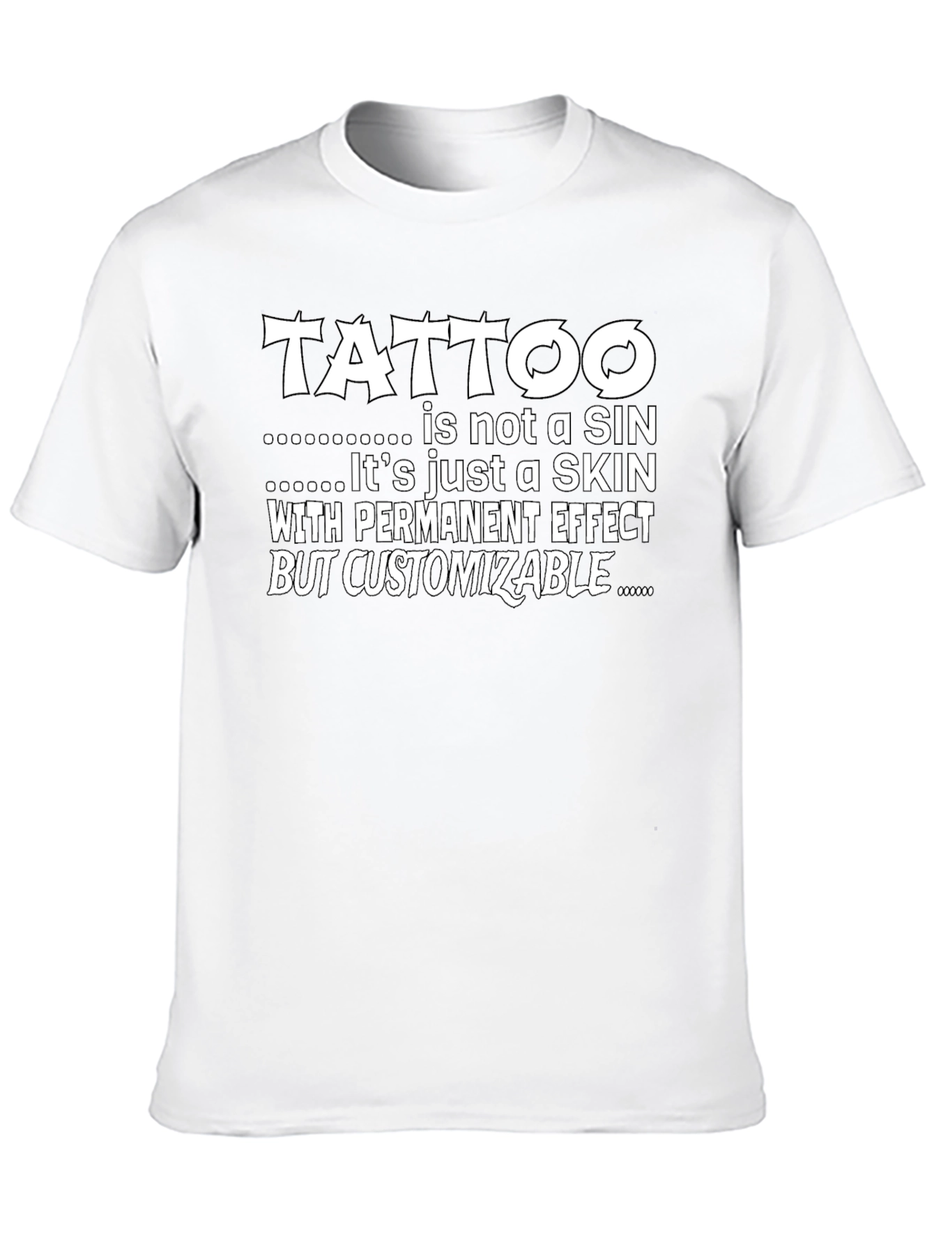 Tattoo is Not a Sin Graphic T-Shirt