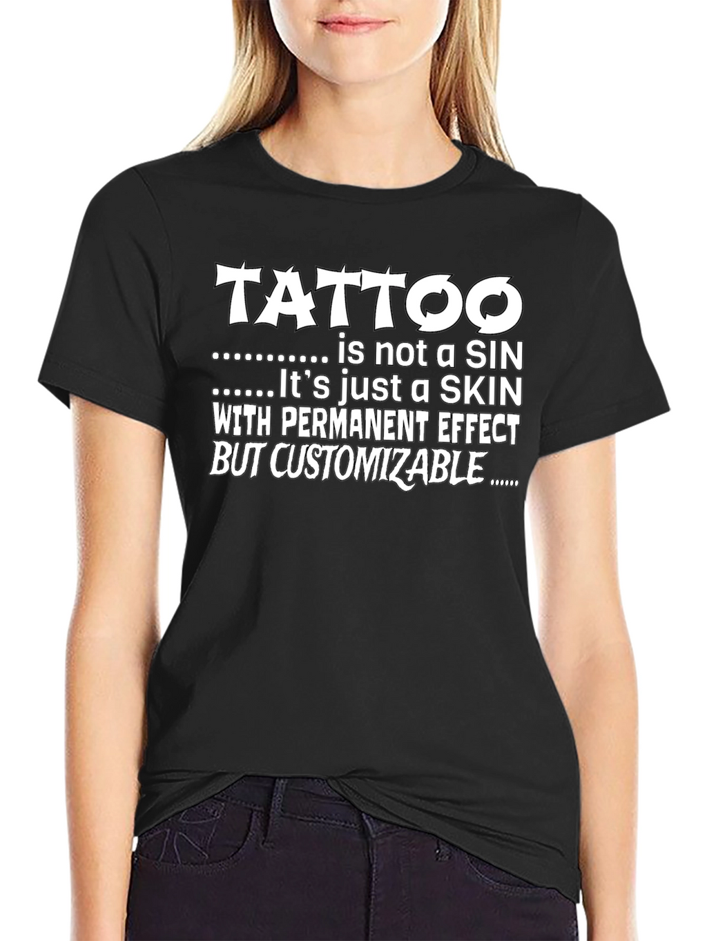 Tattoo is Not a Sin Graphic T-Shirt