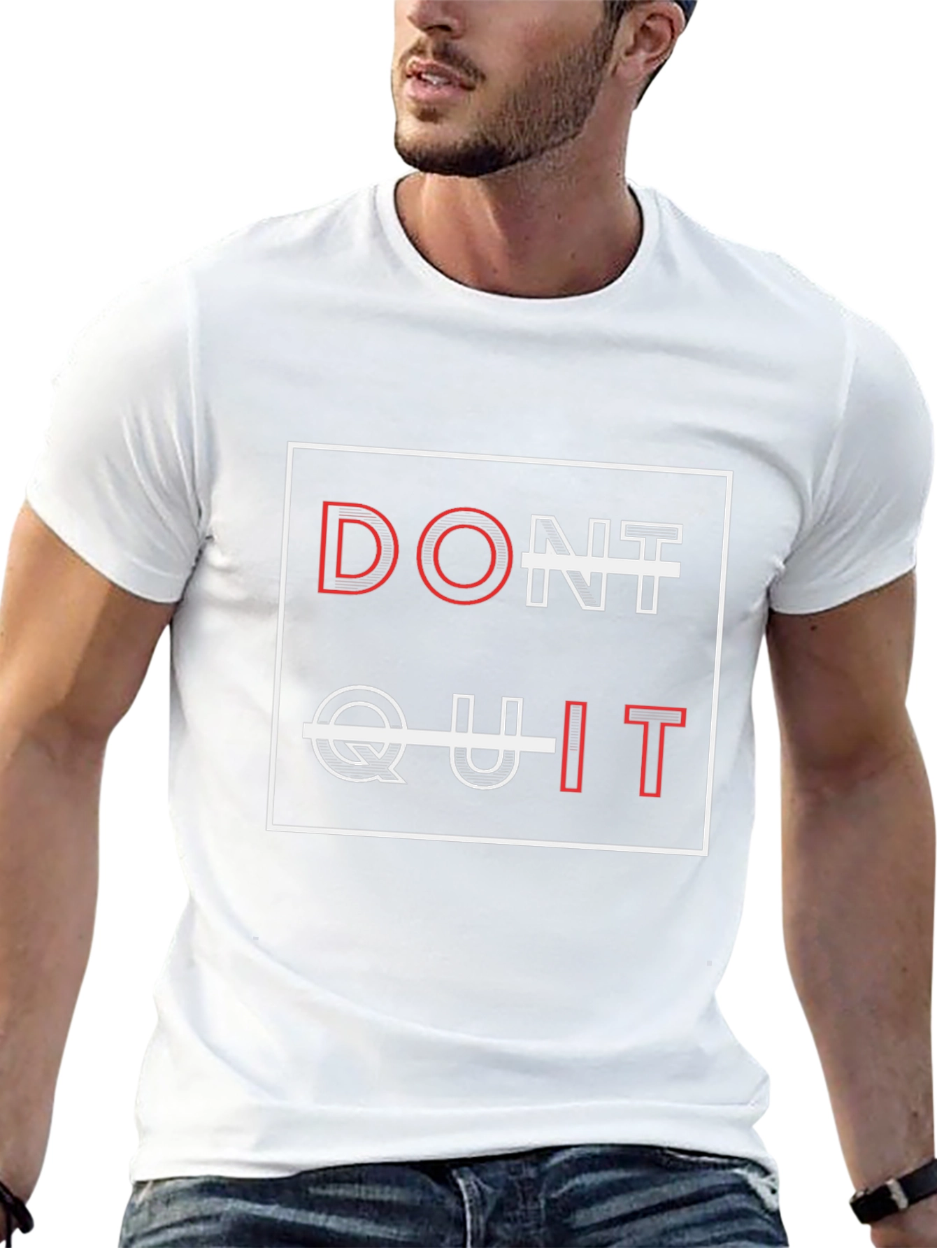 Dont Quit Graphic Tee - Motivational T-Shirt