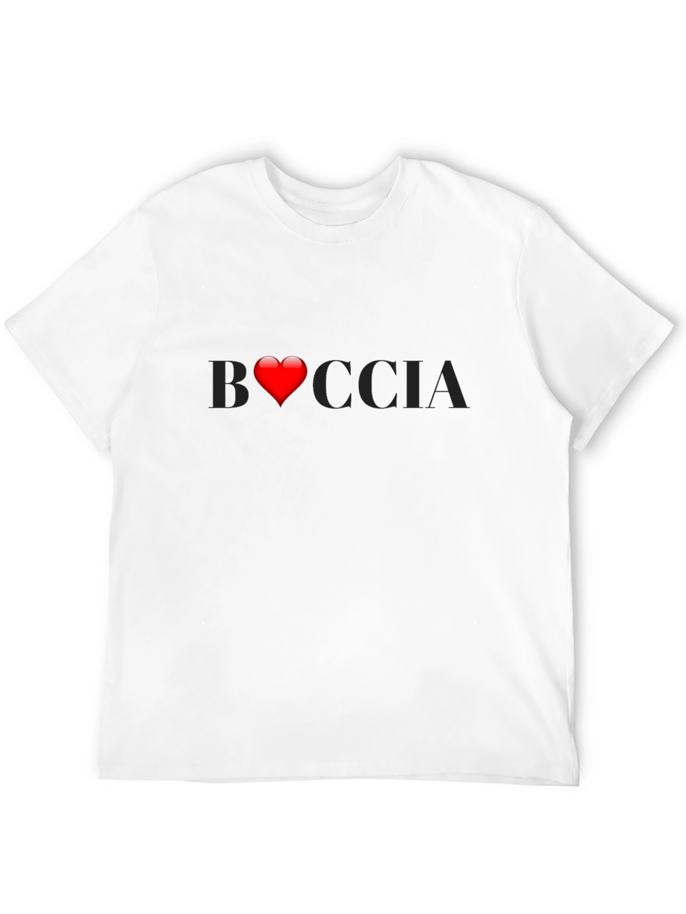 Boccia Heart Graphic T-Shirt - Stylish Casual Wear