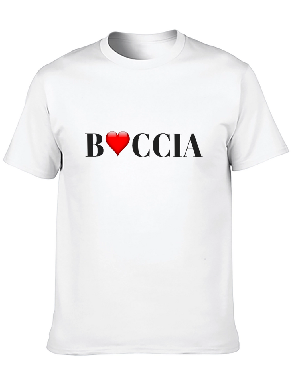 Boccia Heart Graphic T-Shirt - Stylish Casual Wear