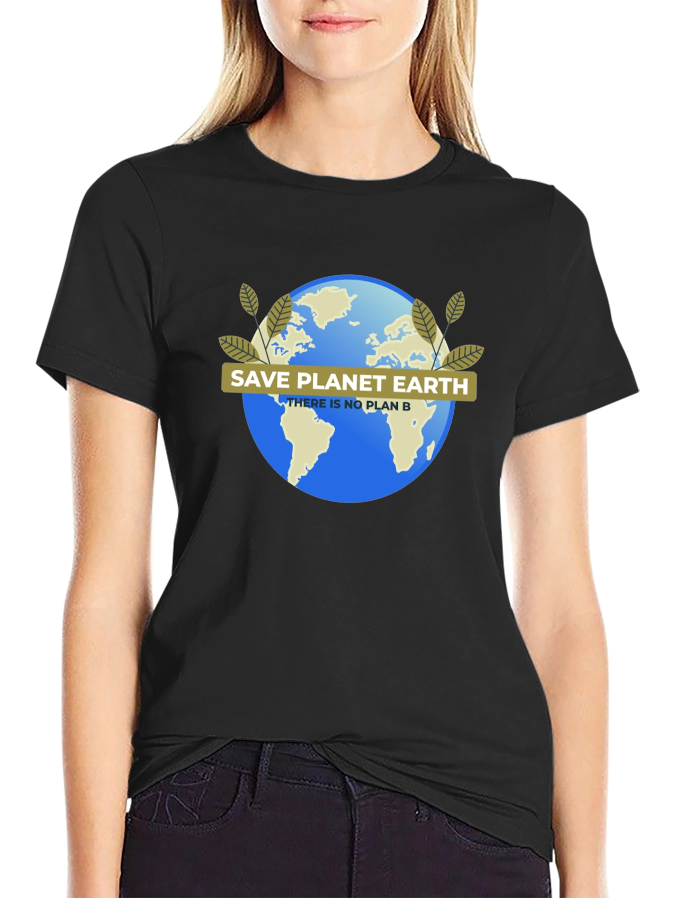 Save Planet Earth T-Shirt - Eco-Friendly Design