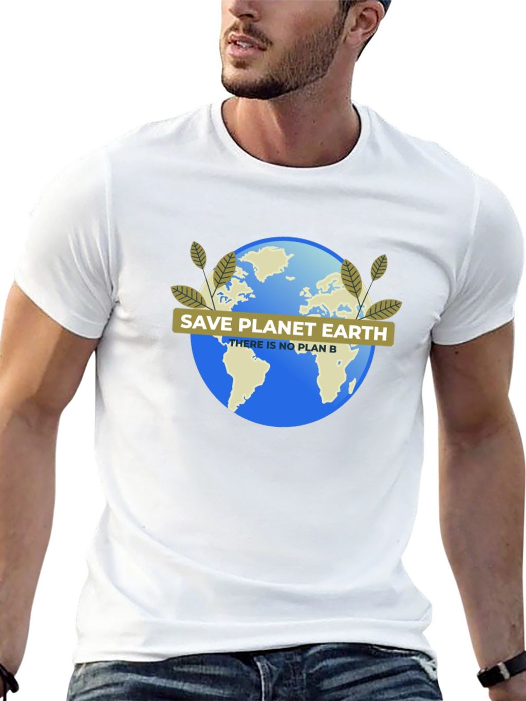 Save Planet Earth T-Shirt - Eco-Friendly Design