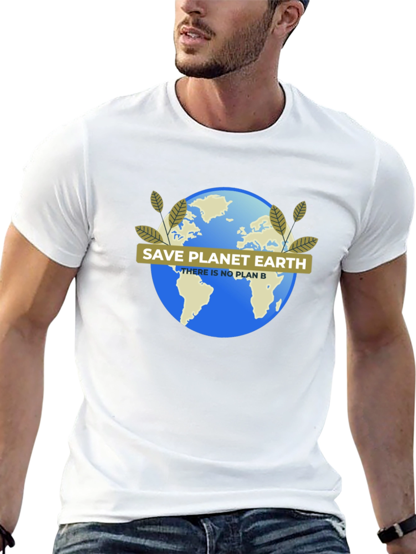 Save Planet Earth T-Shirt - Eco-Friendly Design