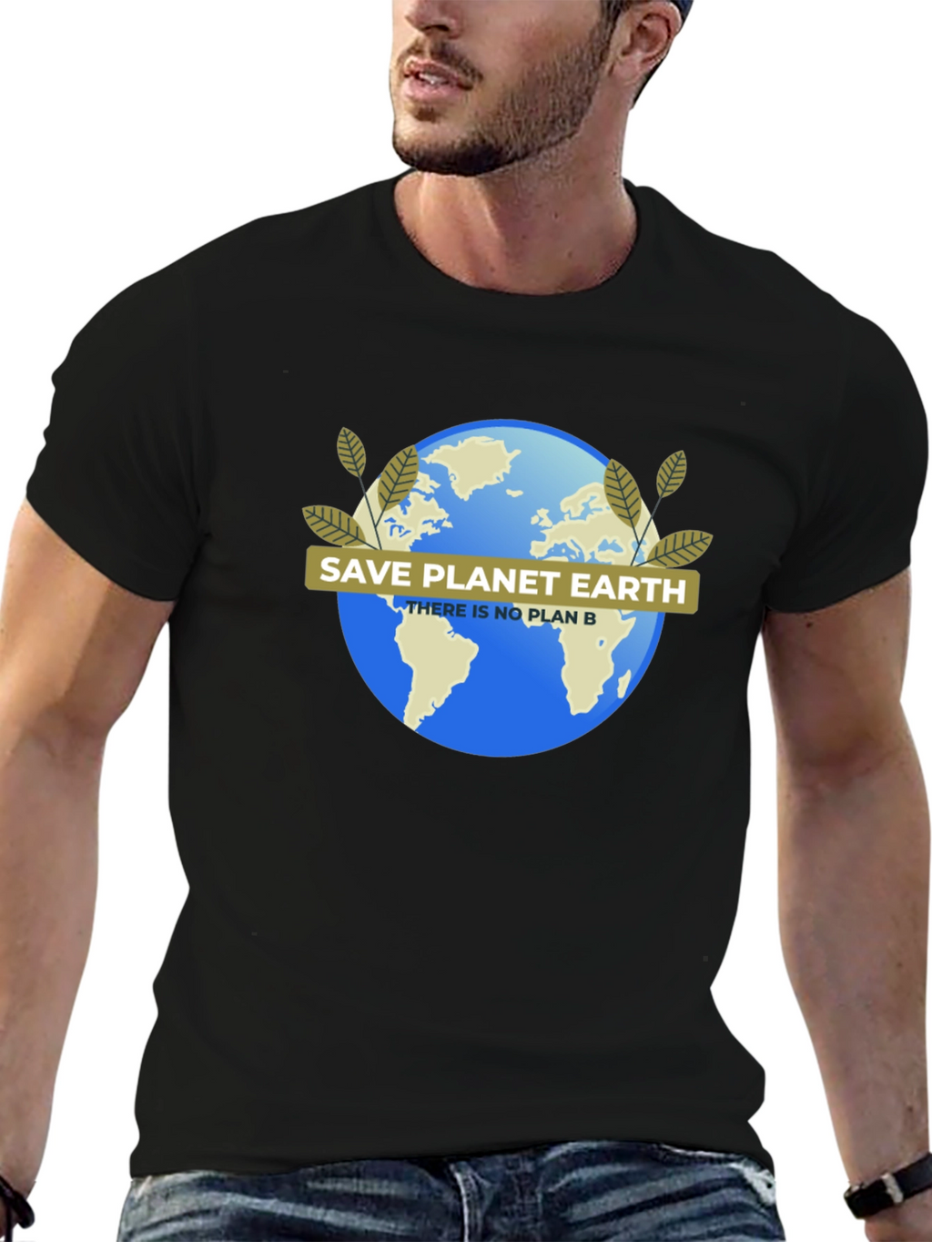 Save Planet Earth T-Shirt - Eco-Friendly Design
