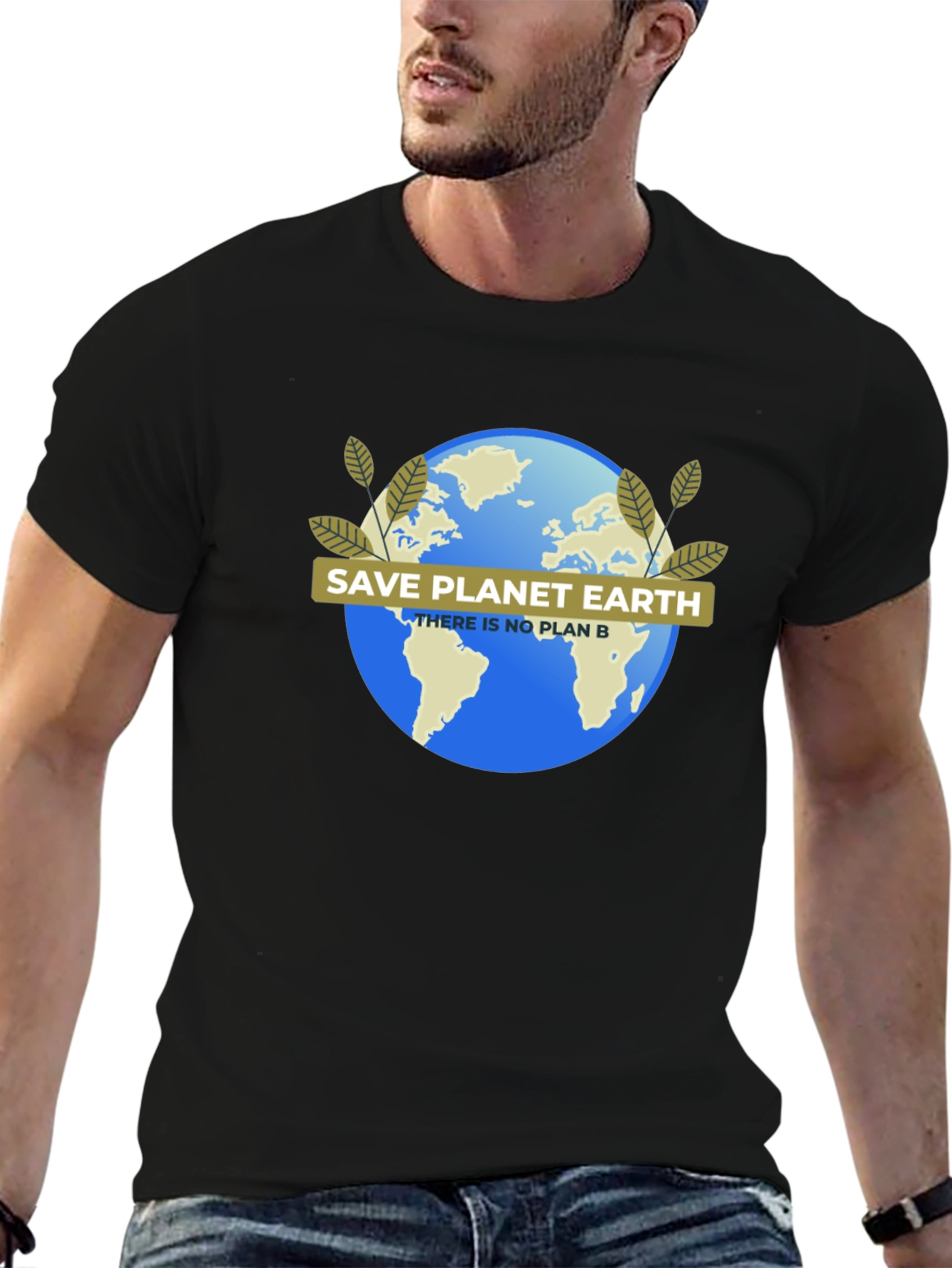 Save Planet Earth T-Shirt - Eco-Friendly Design