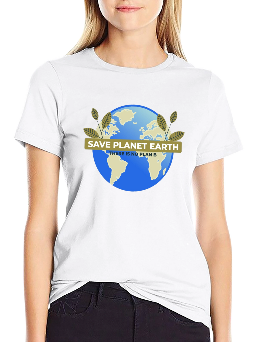 Save Planet Earth T-Shirt - Eco-Friendly Design