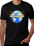 Save Planet Earth T-Shirt - Eco-Friendly Design