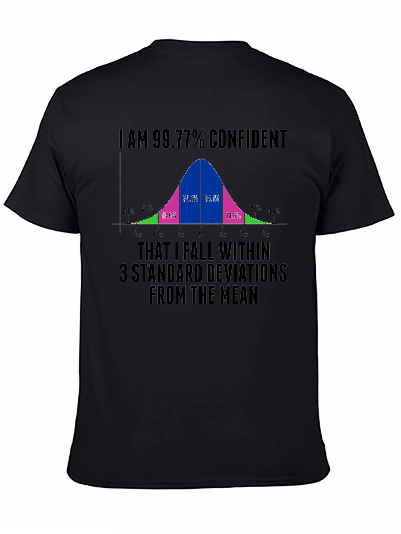 99.77% Confident Standard Deviation T-Shirt