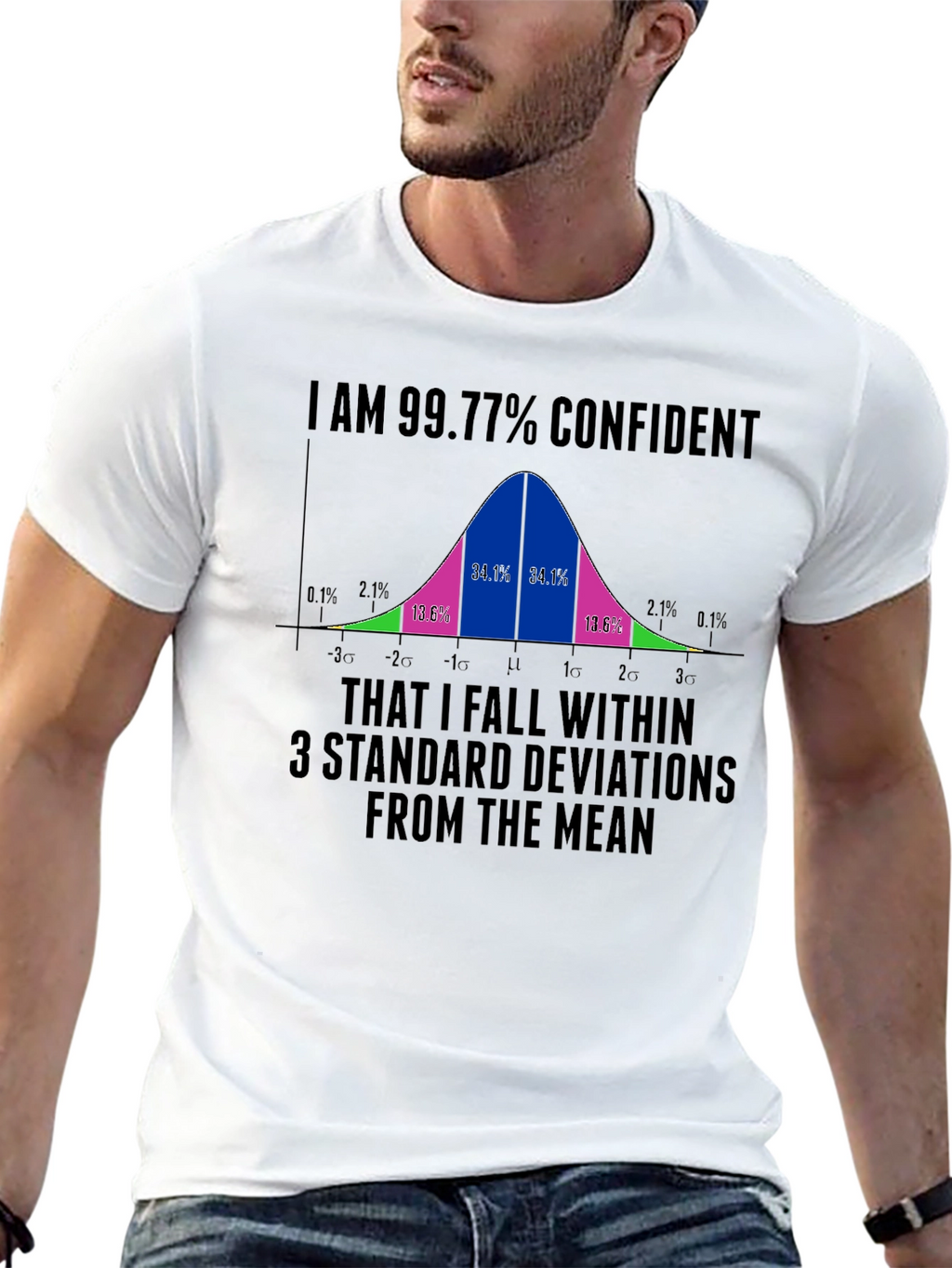 99.77% Confident Standard Deviation T-Shirt
