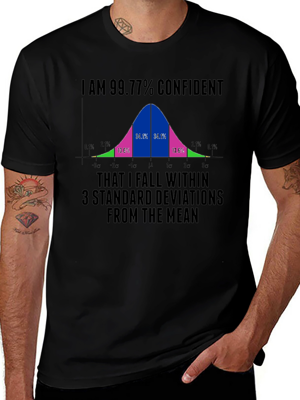 99.77% Confident Standard Deviation T-Shirt
