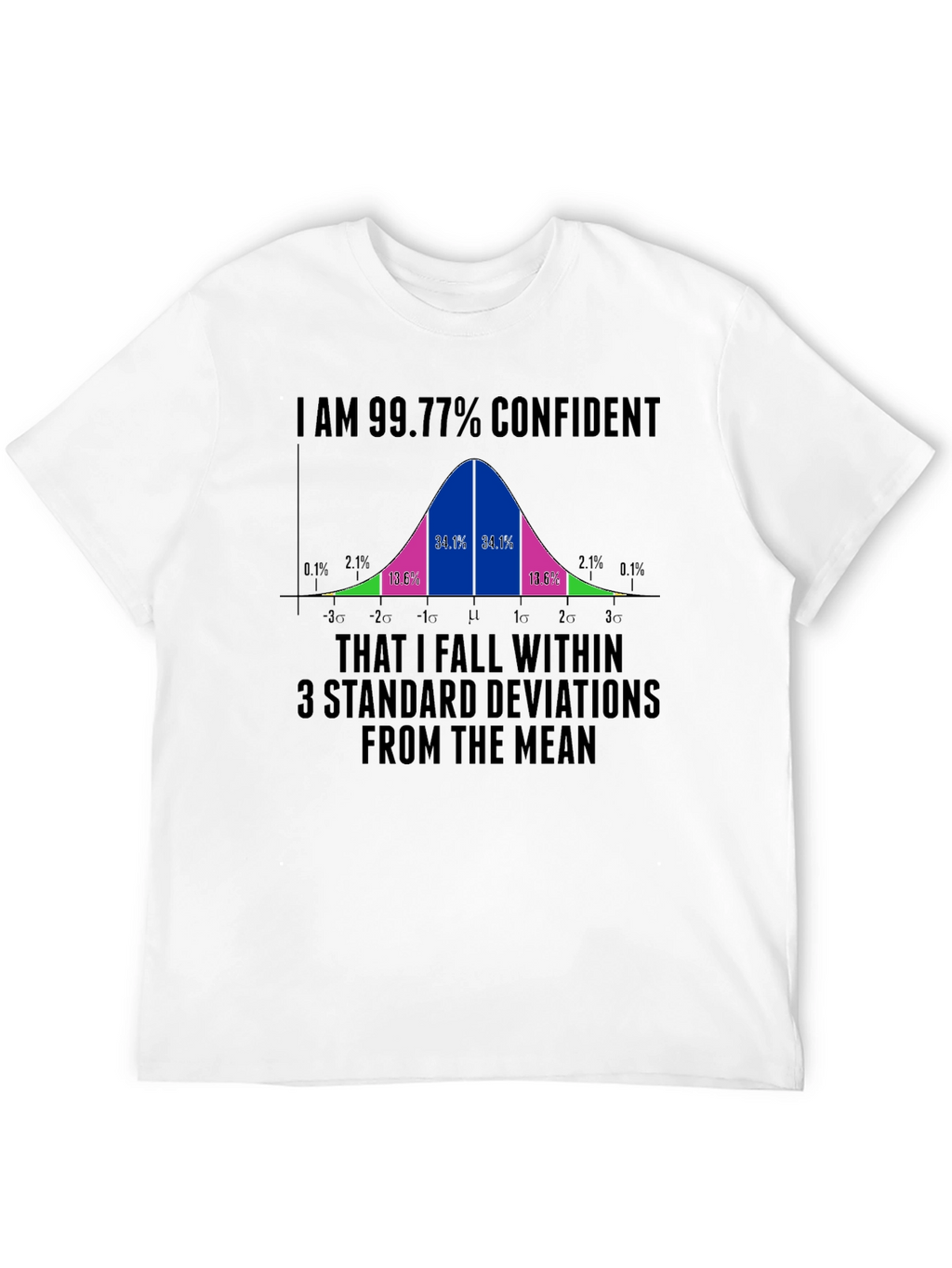 99.77% Confident Standard Deviation T-Shirt