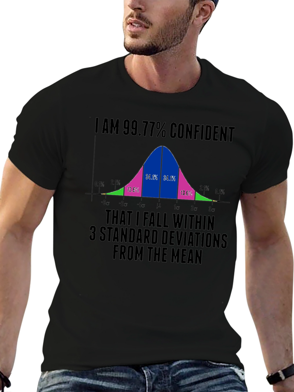99.77% Confident Standard Deviation T-Shirt