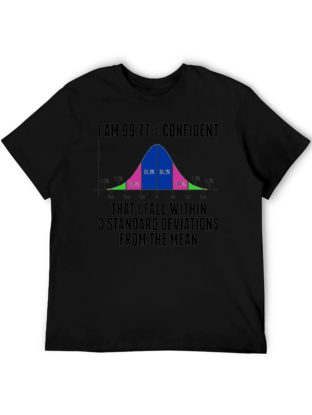 99.77% Confident Standard Deviation T-Shirt