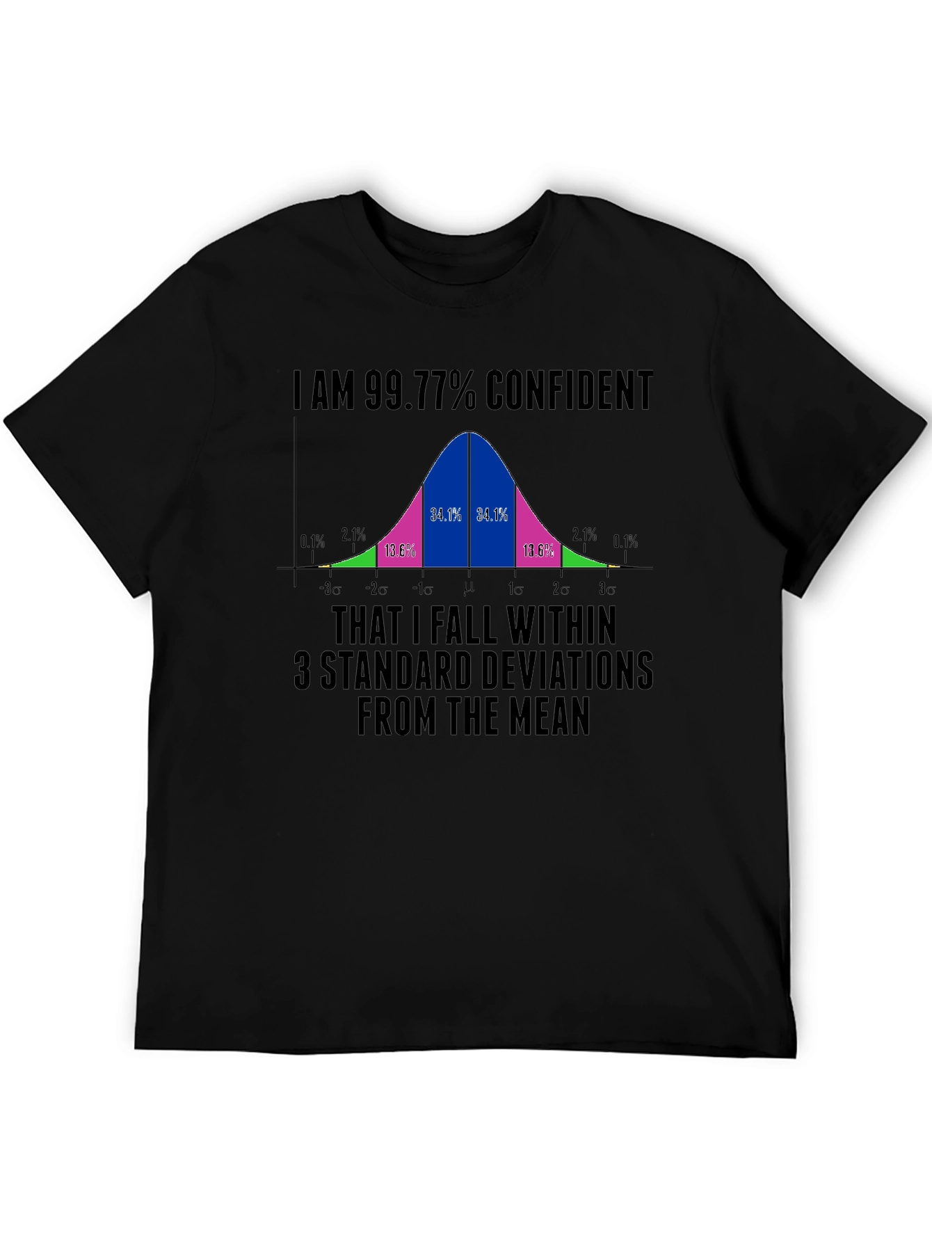 99.77% Confident Standard Deviation T-Shirt