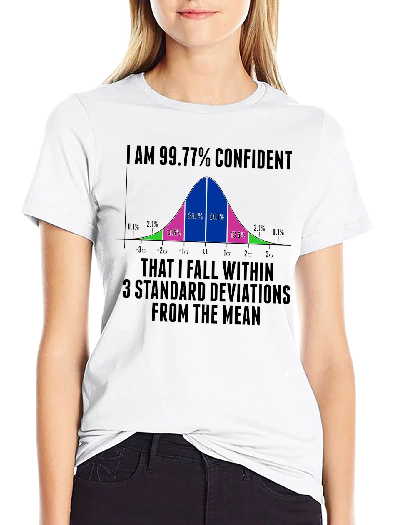 99.77% Confident Standard Deviation T-Shirt