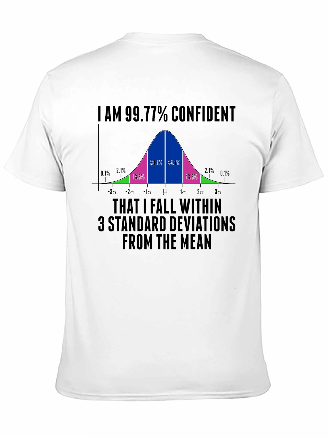 99.77% Confident Standard Deviation T-Shirt