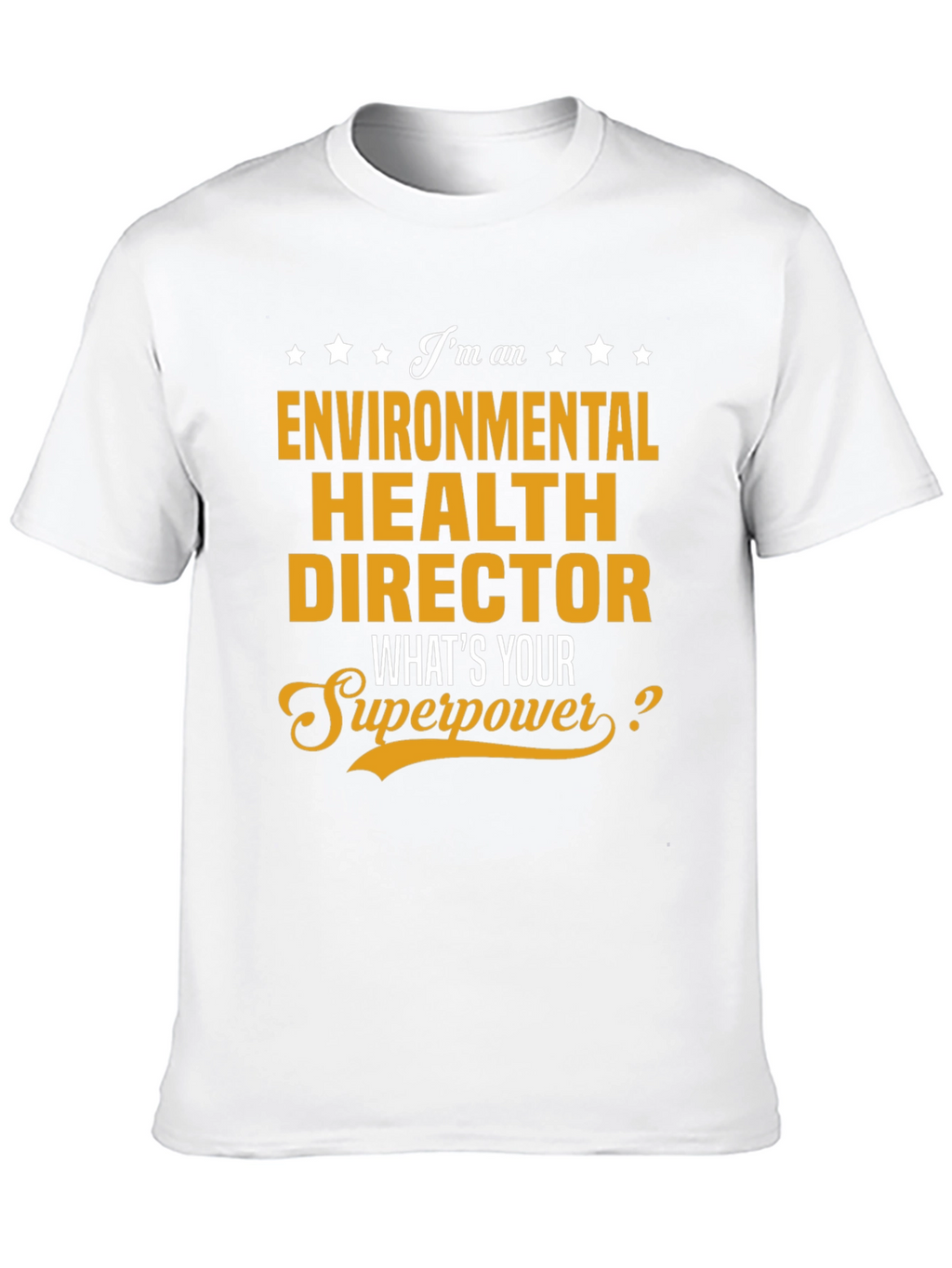 Environmental Health Director Superpower T-Shirt