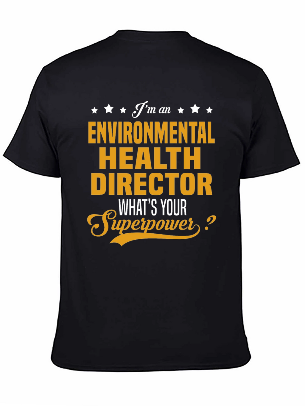 Environmental Health Director Superpower T-Shirt