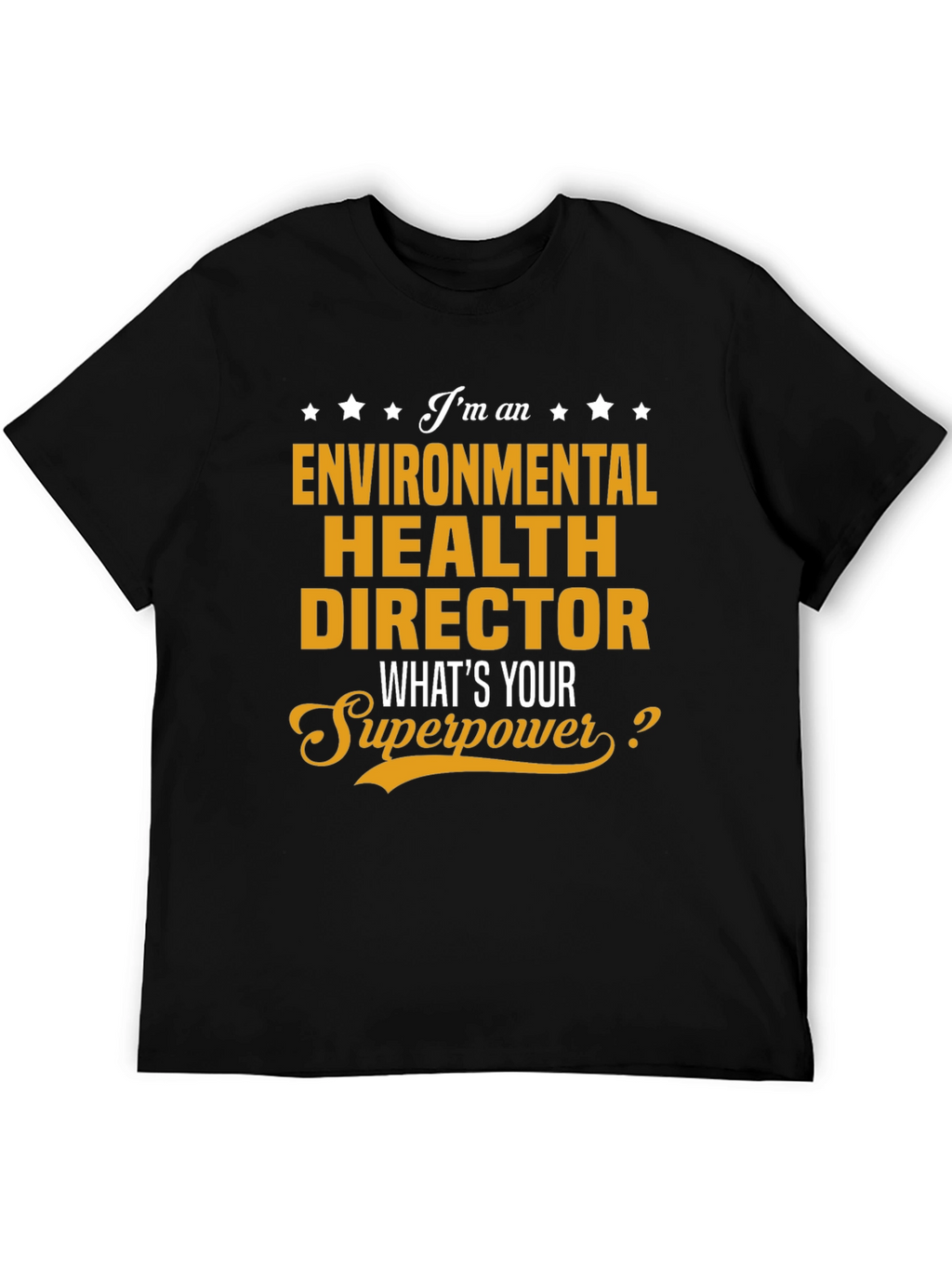Environmental Health Director Superpower T-Shirt