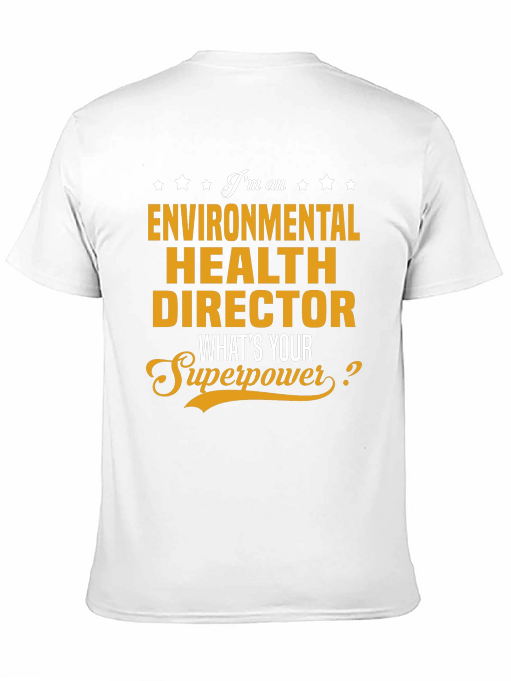 Environmental Health Director Superpower T-Shirt